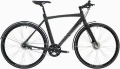 Centurion Zero Herre - 7 Gear - Mat Sort - 22"