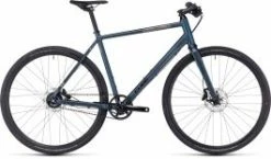 Cube Editor - Rem -54 Cm - Metalblå - Herrecykel