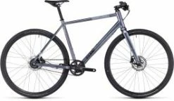 Cube Hyde Race - Rem - 54 Cm - Herrecykel - Galactik Sort