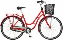 Kildemoes City Retro Damecykel - Rød - 7 Gear