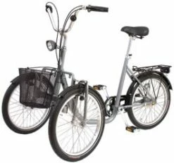 Monark 3-hjulet Voksen, 3 Gear Grå