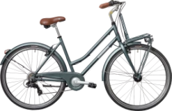 Motobecane Sport Shopper Med Frontlad - Grøn - Str. 50 Cm