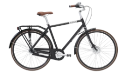 Norden Carl Retro Herre Cykel - 7 Gear - Blank Sort