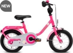 Puky Steel 12 - Rosa Fra 3 år