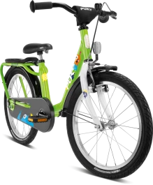 Puky Børnecykel -18 Steel - Grøn - Fra 5 år