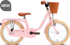 Puky Steel Classic - Lyserød - 16"