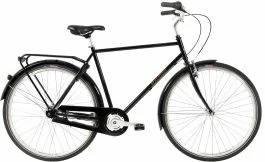 Raleigh Darlington, 7 Gear - Sort - Herre - 56 Cm