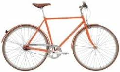 Raleigh Kent Herrecykel - Orange - 7 Gear- 56 Cm.