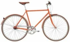 Raleigh Kent Herrecykel - Orange - 7 Gear- 60 Cm.