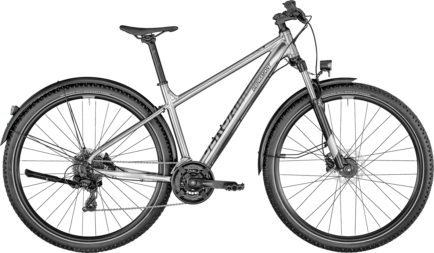 Bergamont Revox 3 EQ 2021 - Sølv