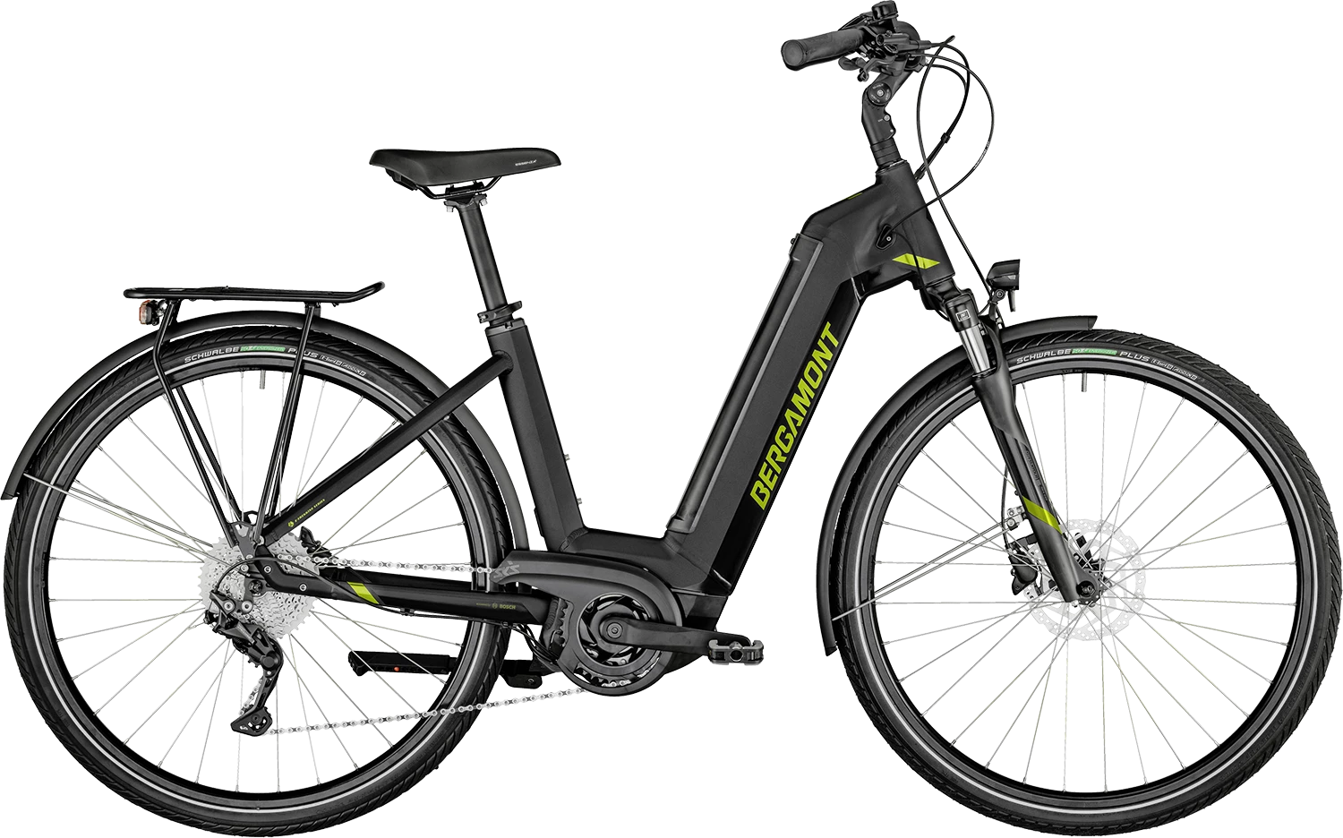 Bergamont E-Horizon Sport Wave 2022 - Sort