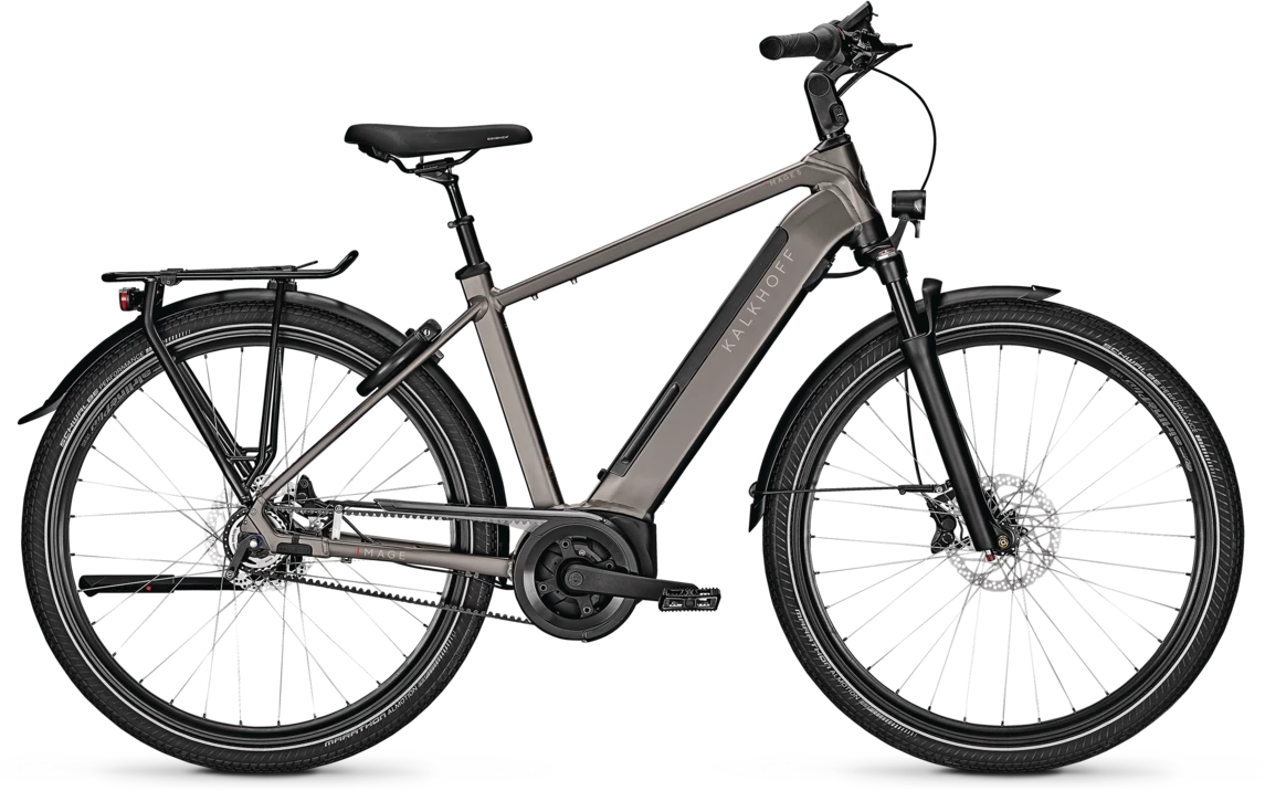 Kalkhoff IMAGE 5.B ADVANCE+ Herre 2021 - Grå