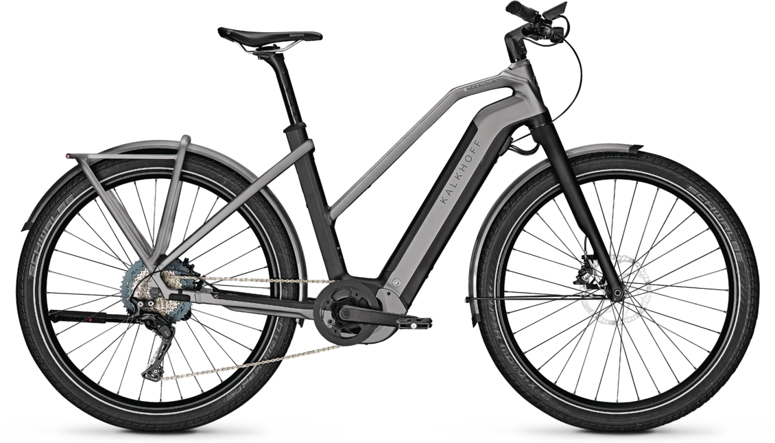 Kalkhoff ENDEAVOUR 7.B PURE Dame 2020 - Grå