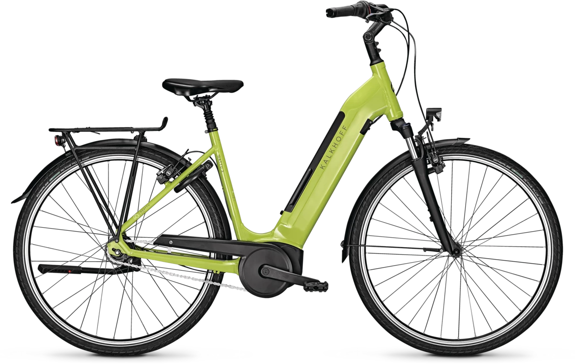 Kalkhoff AGATTU 3.B MOVE Dame 2021 - Grøn